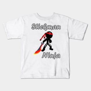 Stickman Ninja Kids T-Shirt